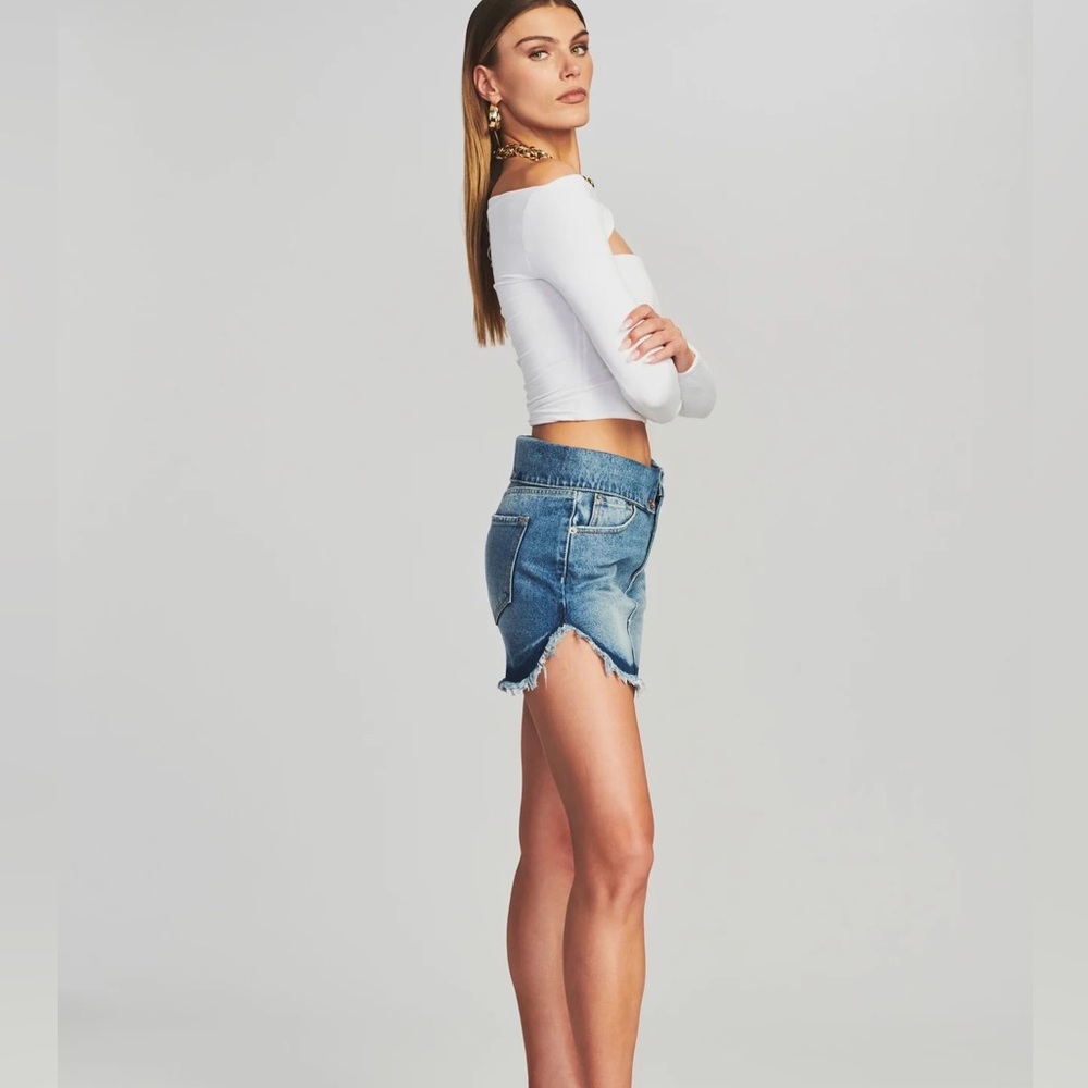 NWT SER.O.YA Women's Holly Denim Skirt size 25‎ - Picture 2 of 15